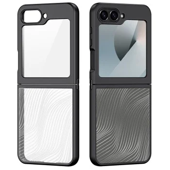 Калъф Dux Ducis Aimo Series - Samsung Galaxy Z Flip6 - Черен