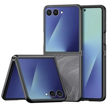Калъф Dux Ducis Aimo Series - Samsung Galaxy Z Flip7 - Черен