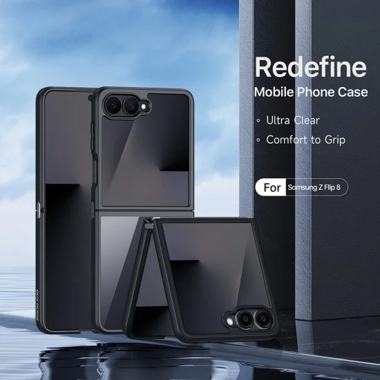 Калъф Dux Ducis - Aimo Series - Samsung Galaxy Z Flip8 - Черен