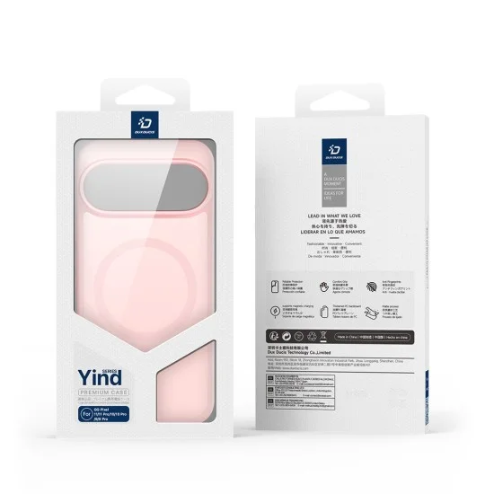 Калъф Dux Ducis - Yind MagSafe Series - Google Pixel 11 / 11 Pro / 10 / 10 Pro / 9 / 9 Pro - Черен