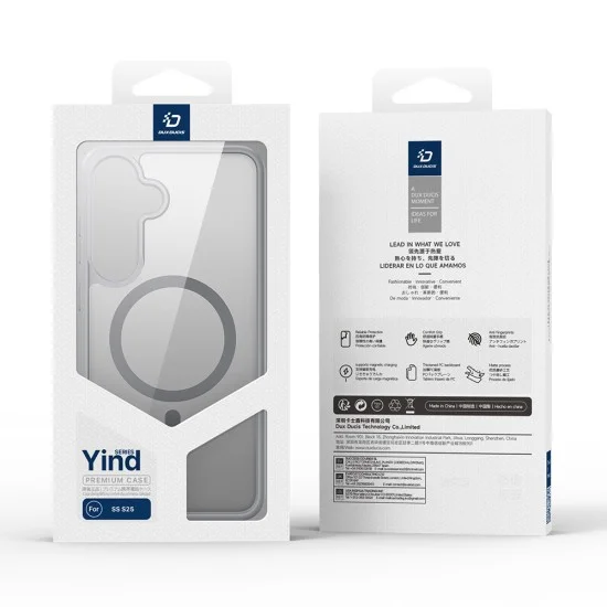 Калъф Dux Ducis Yind MagSafe Series - Samsung Galaxy S25 - Черен