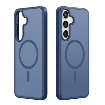 Калъф Dux Ducis - Yind MagSafe Series - Samsung Galaxy S26 FE / Samsung Galaxy S25 FE - Тъмносин