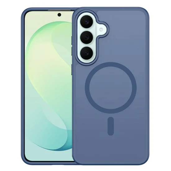 Калъф Dux Ducis - Yind MagSafe Series - Samsung Galaxy S26 FE / Samsung Galaxy S25 FE - Тъмносин