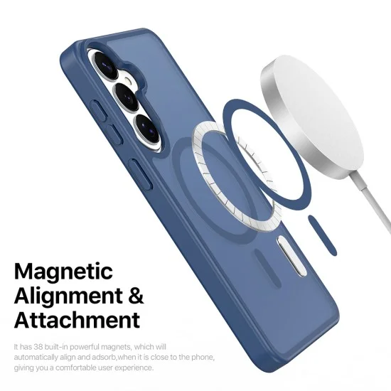 Калъф Dux Ducis Yind MagSafe Series - Samsung Galaxy S26 - Тъмносин
