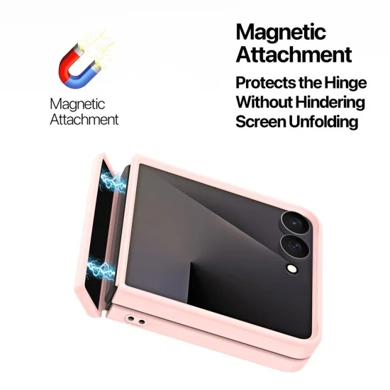 Калъф Dux Ducis - Yind MagSafe Series - Samsung Galaxy Z Flip8 - Черен