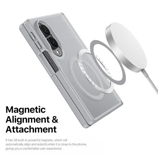 Калъф Dux Ducis - Yind MagSafe Series - Samsung Galaxy Z Fold8 - Черен