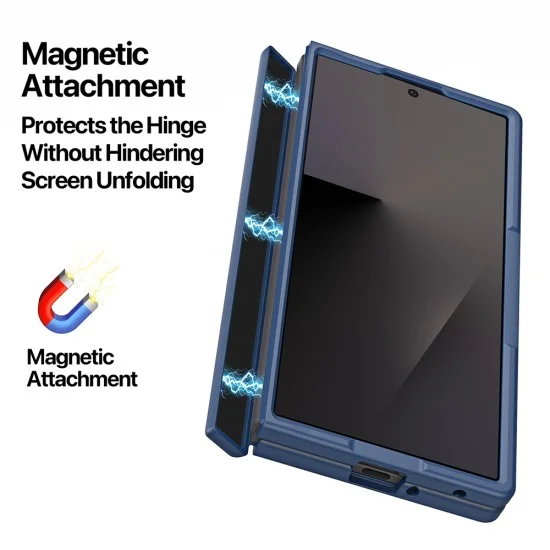 Калъф Dux Ducis - Yind MagSafe Series - Samsung Galaxy Z Fold8 Ultra / Samsung Galaxy Z Fold7 - Сив