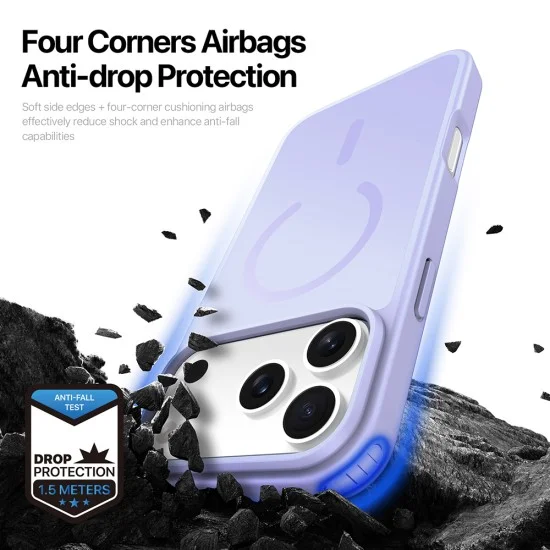 Калъф Dux Ducis Yind MagSafe Series - iPhone 18 Pro Max / iPhone 17 Pro Max - Светлолилав