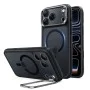 Калъф ESR Classic Hybrid HaloLock Kickstand - iPhone 18 Pro / iPhone 17 Pro - Матово черен