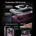 Калъф ESR Classic Hybrid HaloLock - iPhone 18 Pro Max / iPhone 17 Pro Max - Прозрачен със блясък