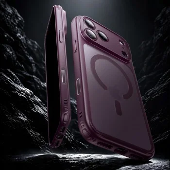 Калъф ESR Classic Hybrid HaloLock - iPhone 18 Pro / iPhone 17 Pro - Матово бордо