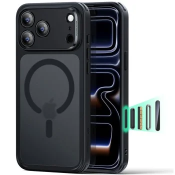 Калъф ESR Classic Hybrid HaloLock - iPhone 18 Pro / iPhone 17 Pro - Матово черен