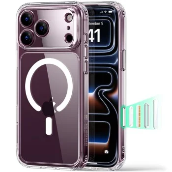 Калъф ESR Classic Hybrid HaloLock - iPhone 18 Pro / iPhone 17 Pro - Прозрачен