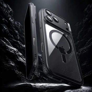 Калъф ESR Classic Hybrid HaloLock - iPhone 18 Pro / iPhone 17 Pro - Прозрачно черен