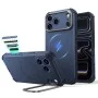 Калъф ESR Cyber Armor Kickstand - iPhone 18 Pro / iPhone 17 Pro - Син