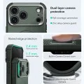 Калъф ESR Cyber Armor Kickstand - iPhone 18 Pro / iPhone 17 Pro - Тъмно зелен