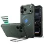 Калъф ESR Cyber Armor Kickstand - iPhone 18 Pro / iPhone 17 Pro - Тъмно зелен