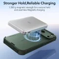 Калъф ESR Cyber Halolock - iPhone 18 Pro Max / iPhone 17 Pro Max - Тъмно зелен