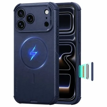 Калъф ESR Cyber Halolock - iPhone 18 Pro / iPhone 17 Pro - Тъмно син