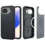 Калъф за Google Pixel 10a - Caseology Nano Pop MagSafe - Spigen - Черен (Black Sesame)