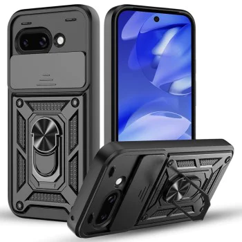 Калъф за Google Pixel 10a - Techsuit CamShield Series - Черен