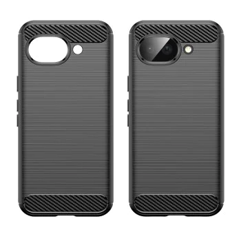 Калъф за Google Pixel 10a - Techsuit Carbon Silicone - Черен