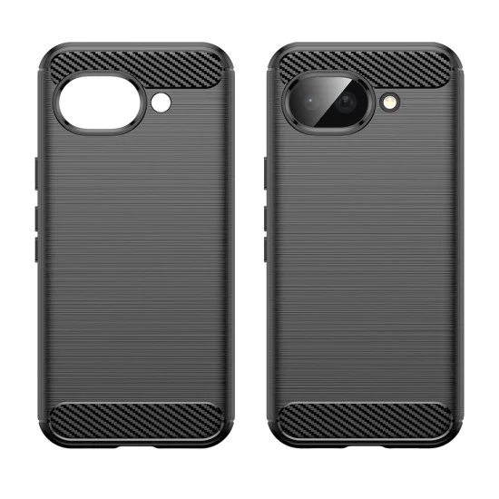 Калъф за Google Pixel 10a - Techsuit Carbon Silicone - Черен