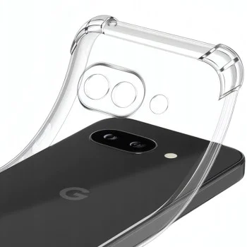 Калъф за Google Pixel 10a - Techsuit Shockproof Clear Silicone - Прозрачен