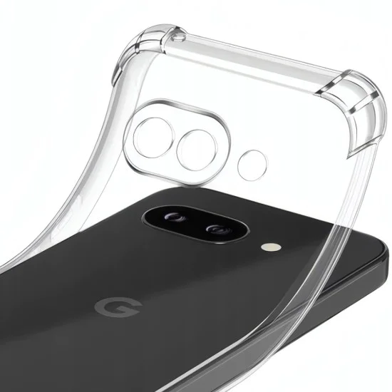 Калъф за Google Pixel 10a - Techsuit Shockproof Clear Silicone - Прозрачен