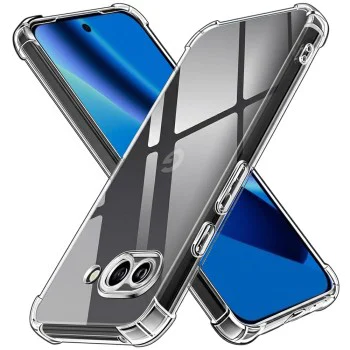 Калъф за Google Pixel 10a - Techsuit Shockproof Clear Silicone - Прозрачен