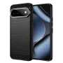 Калъф за Google Pixel 11 / Pixel 11 Pro - Carbon Silicone - Techsuit - Черен