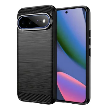 Калъф за Google Pixel 11 Pro XL - Carbon Silicone - Techsuit - Черен