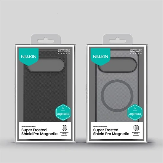 Калъф за Google Pixel 11 - Super Frosted Shield Pro Magnetic - Nillkin - Прозрачно черен