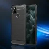 Калъф за Google Pixel 5 - Carbon Silicone - Черен