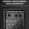 Калъф за Google Pixel 6 - Carbon Silicone - Черен