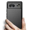 Калъф за Google Pixel 6 - Carbon Silicone - Черен