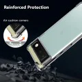 Калъф за Google Pixel 6 Pro - Удароустойчив Прозрачен Силиконов - Прозрачен
