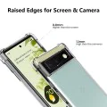 Калъф за Google Pixel 6 - Удароустойчив Прозрачен Силиконов - Прозрачен