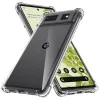 Калъф за Google Pixel 6 - Удароустойчив Прозрачен Силиконов - Прозрачен