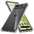 Калъф за Google Pixel 6 - Удароустойчив Прозрачен Силиконов - Прозрачен