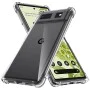 Калъф за Google Pixel 6 - Удароустойчив Прозрачен Силиконов - Прозрачен