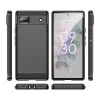 Калъф за Google Pixel 6a - Carbon Silicone - Черен