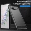 Калъф за Google Pixel 6a - Carbon Silicone - Черен