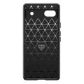 Калъф за Google Pixel 6a - Carbon Silicone - Черен