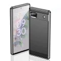 Калъф за Google Pixel 6a - Carbon Silicone - Черен