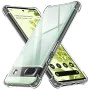 Калъф за Google Pixel 6a - Удароустойчив Прозрачен Силиконов - Прозрачен