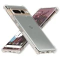 Калъф за Google Pixel 7 Pro - Удароустойчив Прозрачен Силиконов - Прозрачен