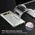 Калъф за Google Pixel 7 Pro - Удароустойчив Прозрачен Силиконов - Прозрачен