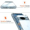 Калъф за Google Pixel 7 - Удароустойчив Прозрачен Силиконов - Прозрачен