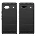 Калъф за Google Pixel 7a - Carbon Silicone - Черен